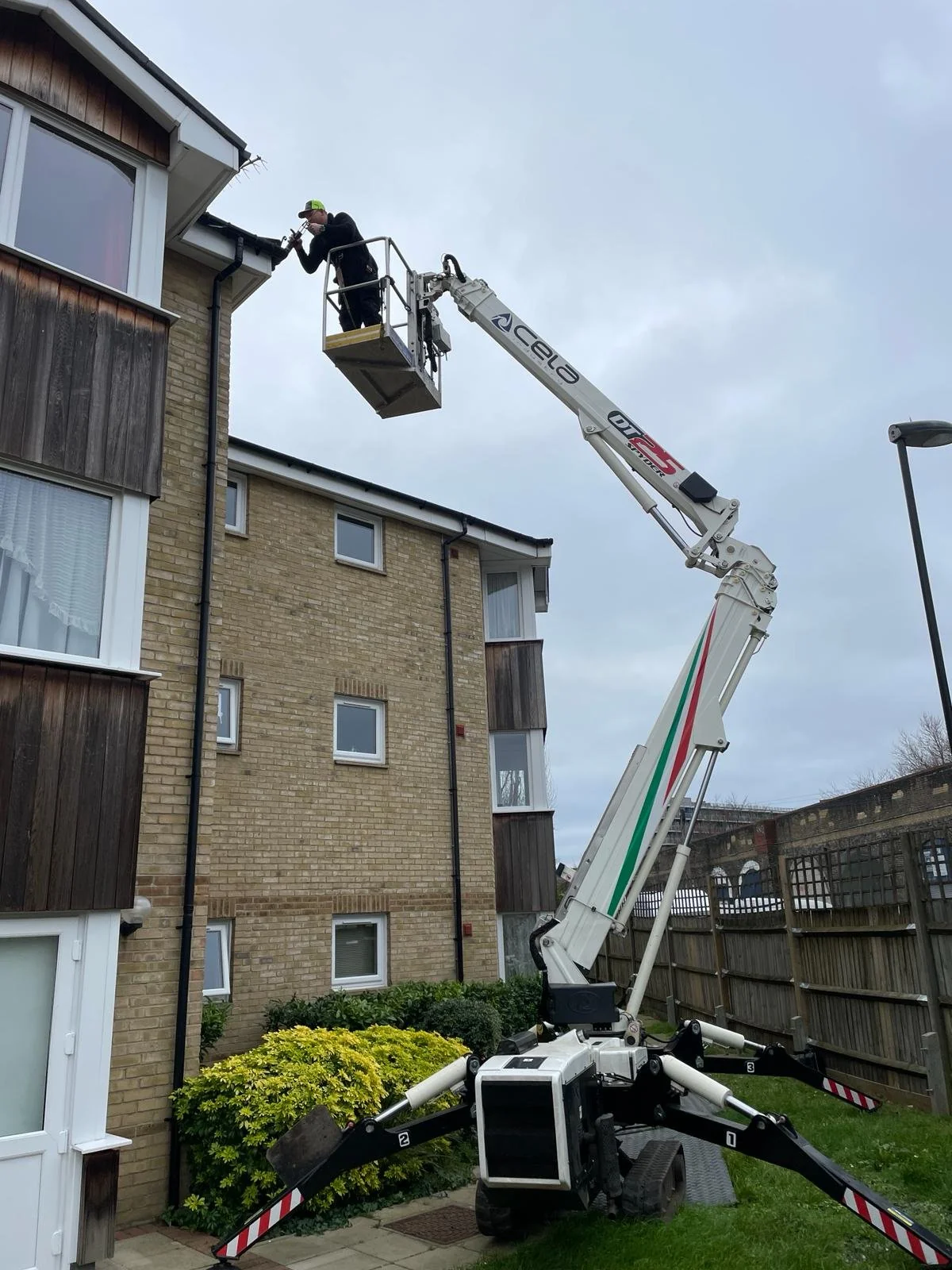 Gutter cleaning
