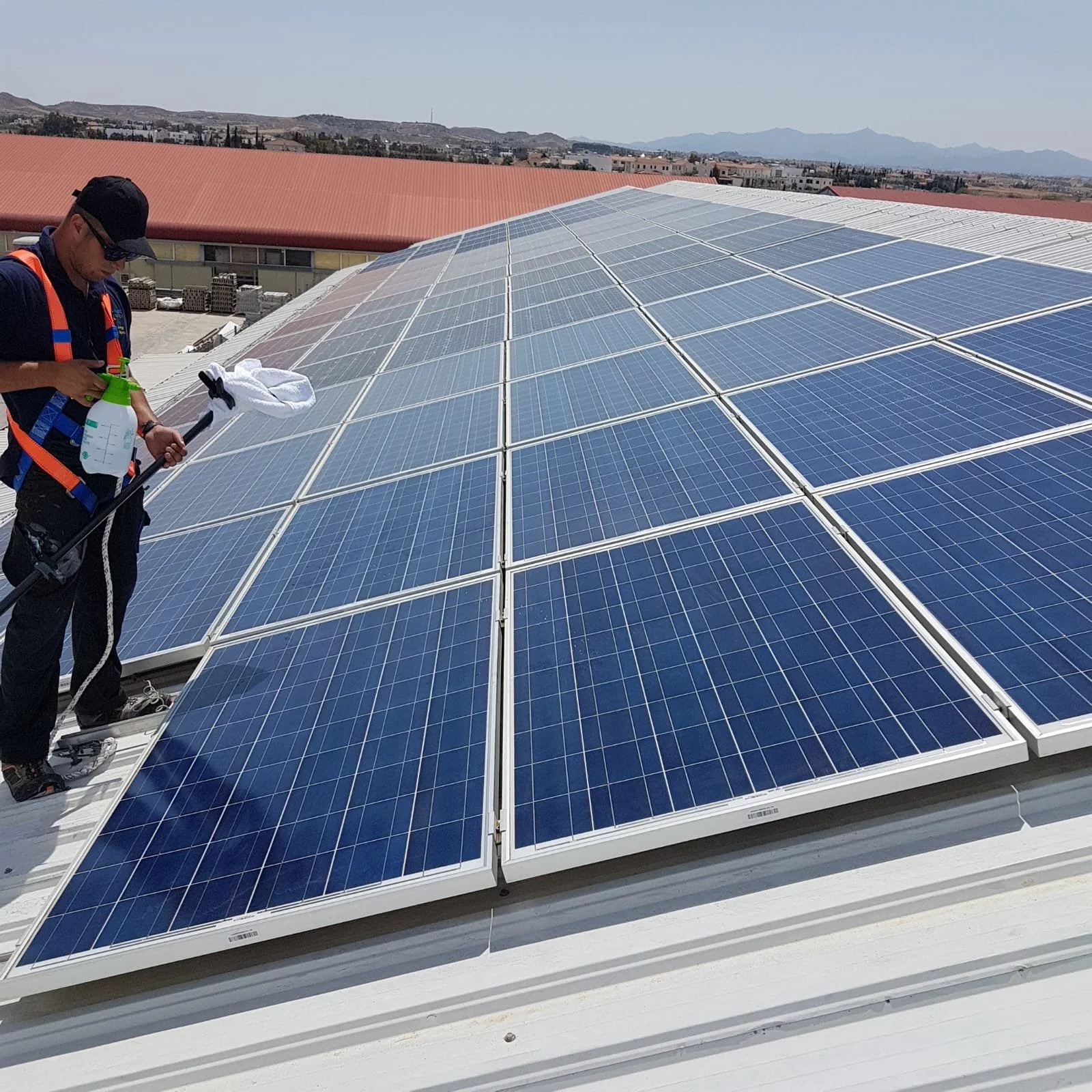 Solar panel care